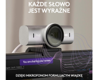 Logitech MX BRIO 4K jasnoszary - 1227569 - zdjęcie 10